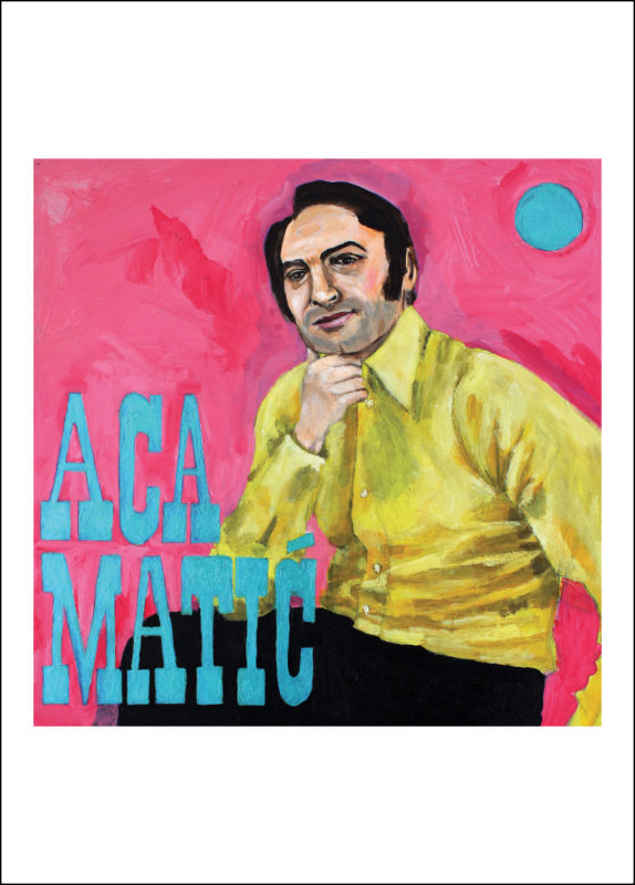 Carte postale “Balkan Portraiti Old Stars” – Aca Matic